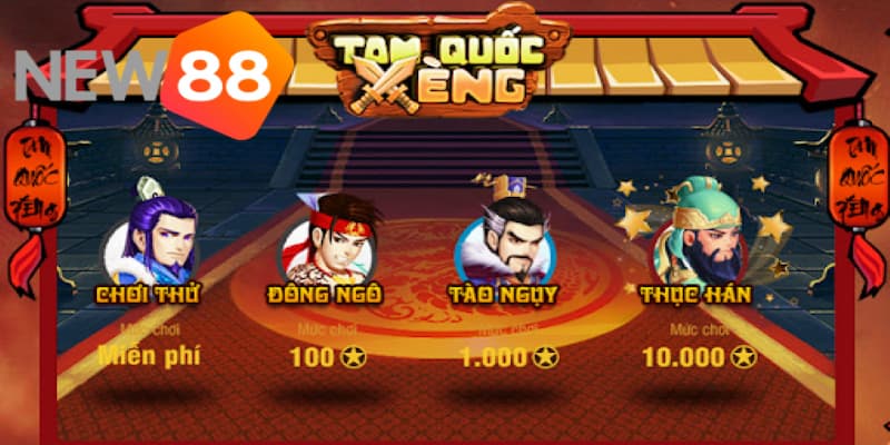 Nổ hũ tam quốc: Trò chơi nổ hũ nhận cơ hội đổi thưởng lớn 3 Luật chơi cá cược nổ hũ Tam Quốc chi tiết