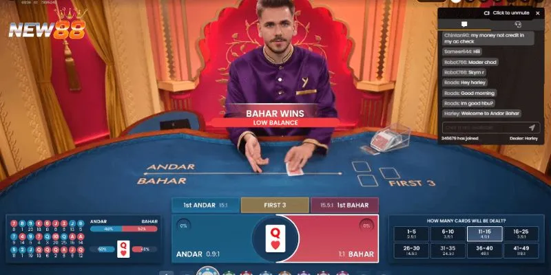 Tìm hiểu về trò chơi Andar Bahar