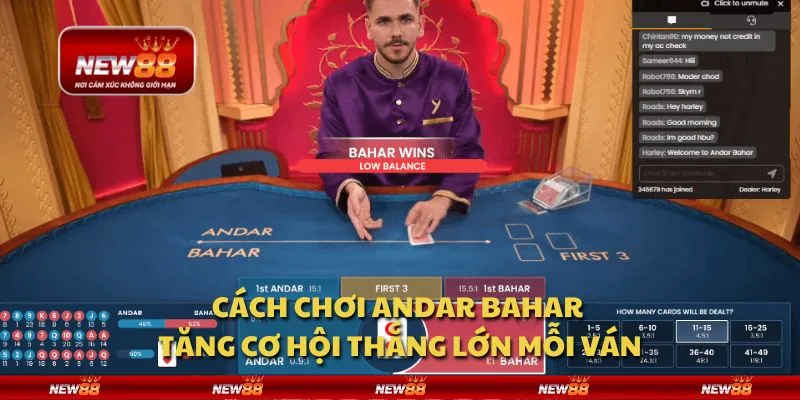 Cách chơi Andar Bahar - Tăng cơ hội thắng lớn mỗi ván 9 Cách chơi Andar Bahar - Tăng cơ hội thắng lớn mỗi ván
