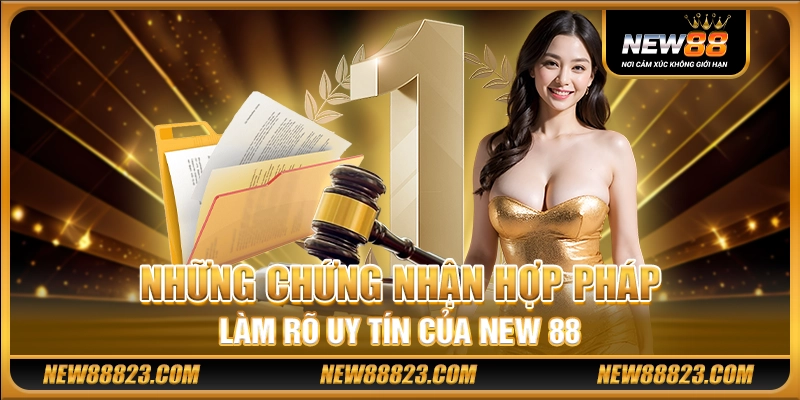 NEW88 - NEW 88 Link Chính Thức - NEW88 Nhà Cái Uy Tín Số 1 Việt Nam 20 Những chứng nhận hợp pháp làm rõ uy tín của New 88