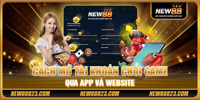 NEW88 - NEW 88 Link Chính Thức - NEW88 Nhà Cái Uy Tín Số 1 Việt Nam 23 Cách mở tài khoản chơi game qua app và website